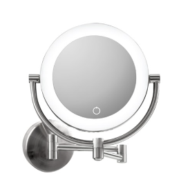 SUNBEAM ROUND LIGHTED MIRROR 